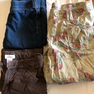 3 child pants sizes 10,14,16